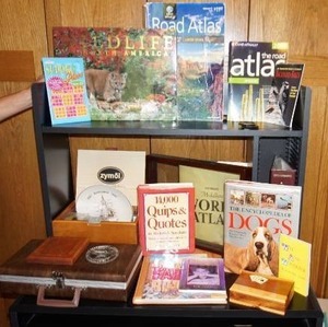 lot 416 image: BooksMagazines...DogAnimal Books, Atlas, Cassette Tapes and More