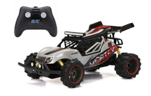 lot 22 image: New Bright 114 RC Full Function USB Buggy- Vortex Silver