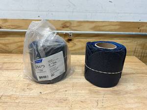 lot 77 image: NORTON Lot of 2- H875P 6 Dia. Self Stick Auto-Coolant Bluefire