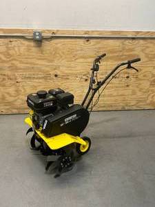 lot 7 image: CHAMPION 22 in. 212cc 4-Stroke Gas Garden Front Tine Tiller with Forward and Reverse