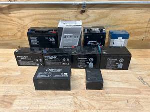 lot 119 image: Lot of Miscellaneous Batteries