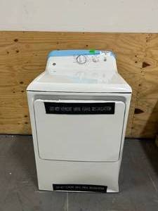 lot 123 image: GE 6.2 cu. ft. capacity aluminized alloy drum electric dryer