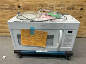 lot 151 image: HOTPOINT RVM5160DH8WW Over The Range Microwave