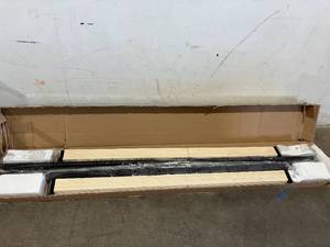 lot 118 image: Zinus Deepak Easy Assembly Wood Slat 1.6 Inch Full Size Bunkie Board