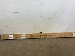 lot 120 image: LOT OF 10 -Pieces T Slot 2020 Aluminum Extrusion European Standard 78.6 inch Length Anodized Extruded Aluminum for CNC DIY 3D Printer and Industrial Bracket Making