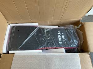 lot 256 image: FLYBIRD Adjustable Black And Red Foldable Workout Bench