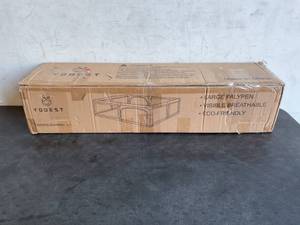 lot 286 image: YOBEST Extra Large IndoorOutdoor Baby Playpen with Super Soft Breathable Mesh