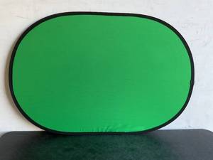 lot 297 image: Set of Green and Blue Reflector Portable Photography Screen Backdrops