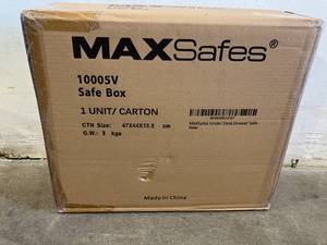 lot 66 image: MAXSafes Under Desk Drawer Gun Safe with Super Biometric Finger Vein Recognition Lock