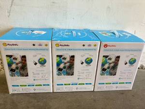 lot 69 image: LOT OF 3 PlayShifu Orboot Earth Educational Interactive AR World Globe for Kids