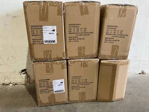 lot 70 image: LOT OF 6 Amazon Basics Mesh 5-Slot Sorter