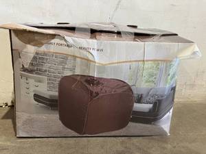 lot 77 image: OppsDecor Portable Steam Sauna with remote control & Chair
