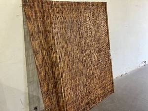 lot 91 image: Radiance Outdoor Cocoa Bamboo Roller Shades