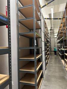 lot 67 image: Light Duty Racking 4Ft 10 Platforms