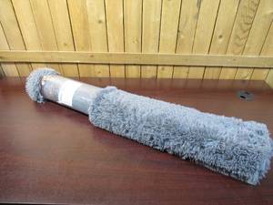 lot 42 image: Comfort Bay Shag Area Rug - Light Gray