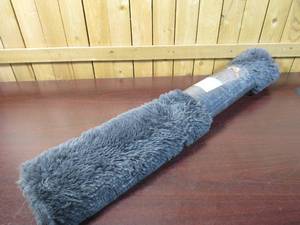 lot 43 image: Comfort Bay Shag Area Rug - Charcoal Gray
