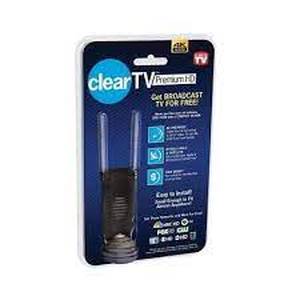 lot 36 image: ClearTV Indoor Antenna MetalPlastic 1 pk