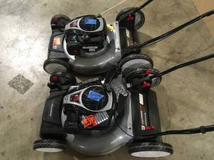 Lot of Lawn Mowers varius conditions  Customer Returns See Pictures