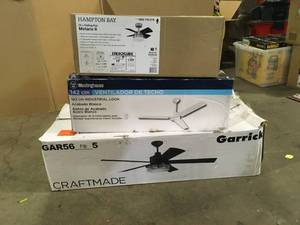 Lot of Assorted Ceiling Lighting Various Models and Conditions Customer Returns See Pictures