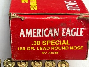 lot 7 image: (50) Rounds Of American Eagle .38-Special 150grain Lead Round Nose