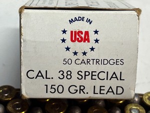 lot 15 image: (50) Rounds Of .38-Special 150grain Lead