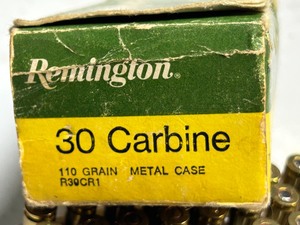 lot 68 image: (50) Rounds Of Remington .30-Carbine 110grain Metal Case