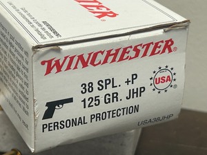 lot 38 image: (50) Rounds Of Winchester Personal Protection .38-Special 125grain Jacketed Hollow Point