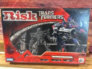 lot 41 image: New Old Stock Transformers Risk Game (factory sealed)