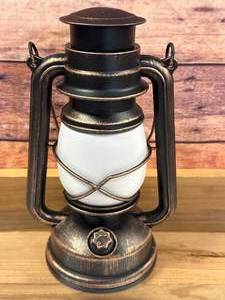 lot 49 image: New Flicker Flame Hurricane Lantern