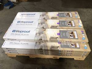 lot 30 image: Pallet of  Lifeproof Luxurious Pine Wood 12 MIL x 8.7 in. W x 48 in. L Click Lock Waterproof Luxury Vinyl Plank Flooring (20.1 sqftcase (15 Boxes)  Customer Returns See Pictures