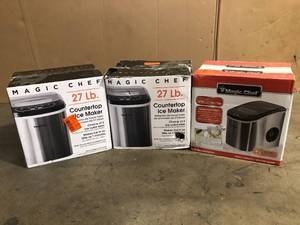 lot 35 image: Lot of Assorted Ice Makers Various Models and Conditions  Customer Returns See Pictures