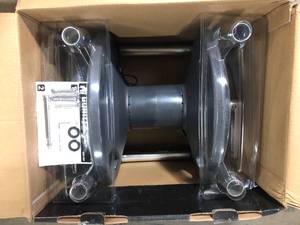 lot 48 image: Gorilla 150 ft. Aluminum Zero Rust Hose Reel   Customer Returns See Pictures