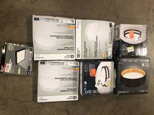 lot 2 image: Lot of Assorted Lighting Various  Models and Conditions  Customer Returns See Pictures