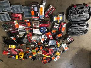 lot 17 image: Lot of Assorted Hand Tools amd Hardware Various Models and Conditions Customer Returns See Pictures