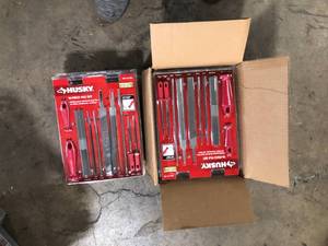lot 18 image: Lot of Husky Multi-Purpose File Set (10-Piece) Customer Returns See Pictures