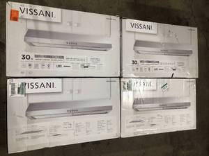 lot 23 image: Lot of 30 in Range Hoods by Vissani Various Models and Conditions Customer Returns See Pictures