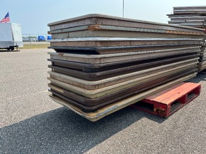 lot 8 image: (12) 8 WOOD TABLES NO RESERVE