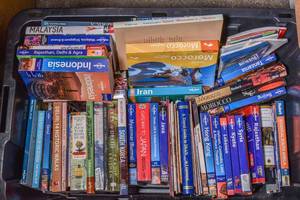 lot 82 image: Box of Global Tourism Books