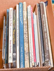 lot 87 image: Box of Magazines and Books on Indian Art, Minnesota History, and More