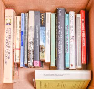 lot 78 image: Box of Global History Books