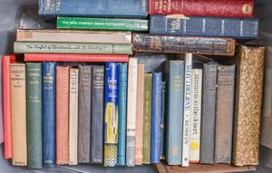 lot 121 image: Box of Vintage Religious Books