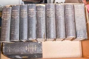 lot 36 image: D. T. Valentines Manual of the Common Council of New York, 10 Volumes, 1850-1859