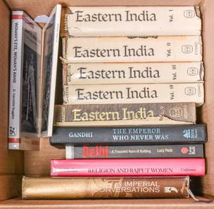 lot 88 image: Box of Books on Indian History