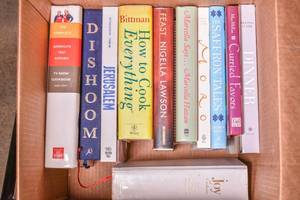 lot 111 image: Box of Cookbooks