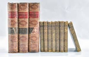 lot 10 image: Two Sets of Shakespeares Works