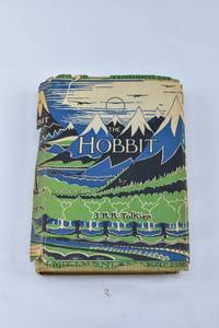 lot 1 image: The Hobbit by J. R. R. Tolkien (Second Edition, Sixth Impression, 1954)