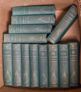 lot 136 image: Box of 13 Charles Dickens Books