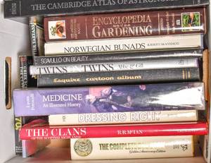lot 150 image: Box of Coffee Table and Reference Books
