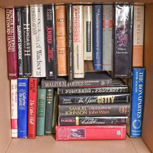 lot 143 image: Box of Biographies