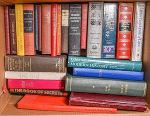 lot 135 image: Large Box of Reference Books